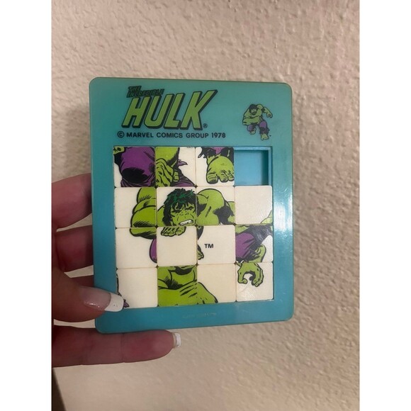 1978 Incredible Hulk Sliding Puzzle - Picture 1 of 3